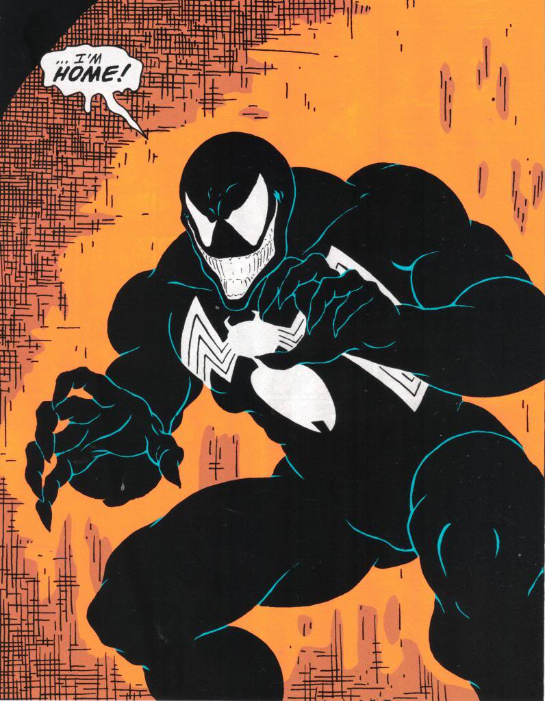 First full appearance of Venom. The Amazing Spider-Man 300. Designed by Spawn creator Todd McFarlane.