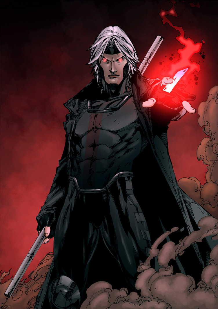 Gambit is a mutant with a dark side. He even served as Death for the mutant Apocalypse.