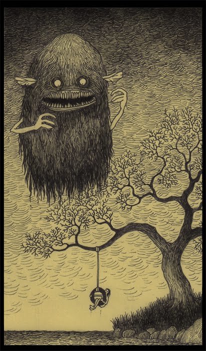 insane monster drawings - wwwww
