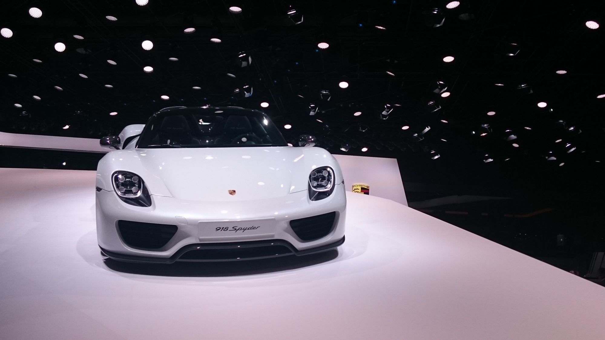 Pictures from the IAA in Frankfurt of the new Porsche