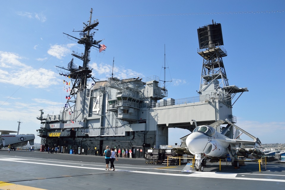 Pictures taken of the USS Midway (Part 1 of 6)