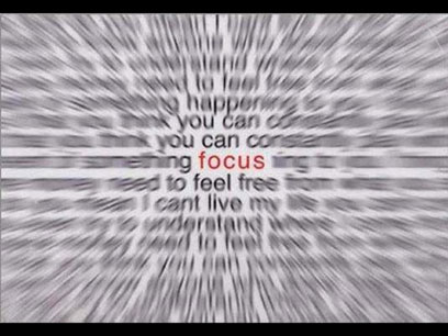 Focus... 
