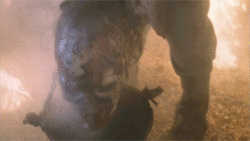 gifs - mask in fire