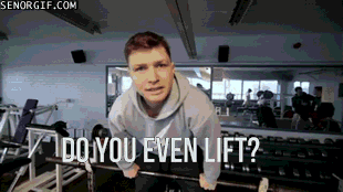 gifs - man does pull ups with another person