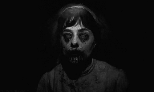 gifs - scary girl horror movie