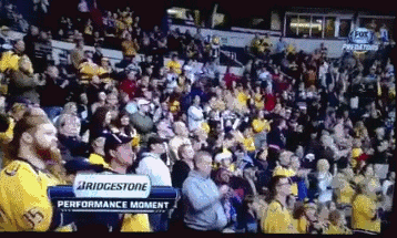 gifs - guy picking his nose during a sports game