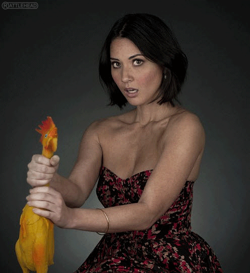 gifs - choking the chicken funny