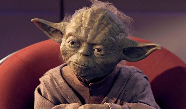 George Lucas was famous for using words from non-English languages to name things. Yoda means "warrior" in Sanskrit and Darth Vader is named after the Dutch word for "father".