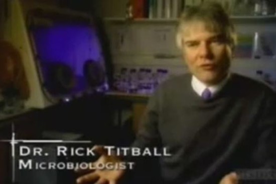 Name - Dr. Rick Titball Microbiologist