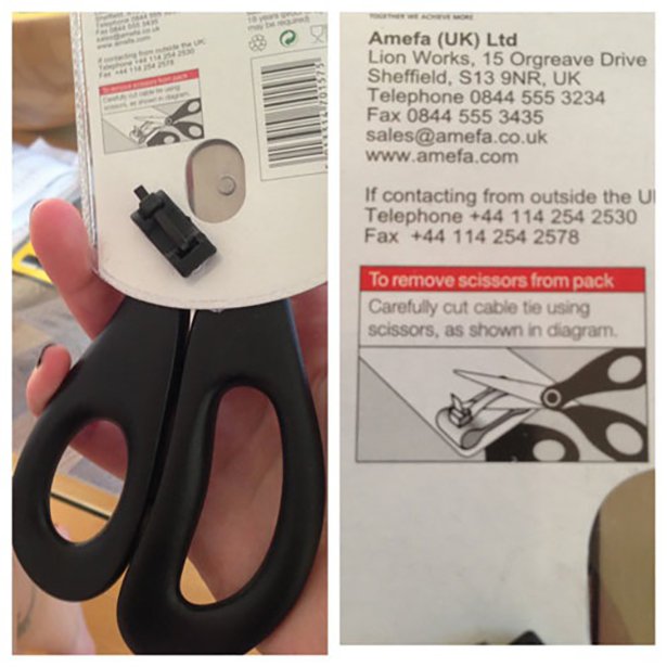 open scissors with scissors - Amefa Uk Ltd Lion Works, 15 Orgreave Drive Sheffield, S13 9NR, Uk Telephone 0844 555 3234 Fax 0844 555 3435 sales.co.uk If contacting from outside the U Telephone 44 114 254 2530 Fax 44 114 254 2578 To remove scissors from pa