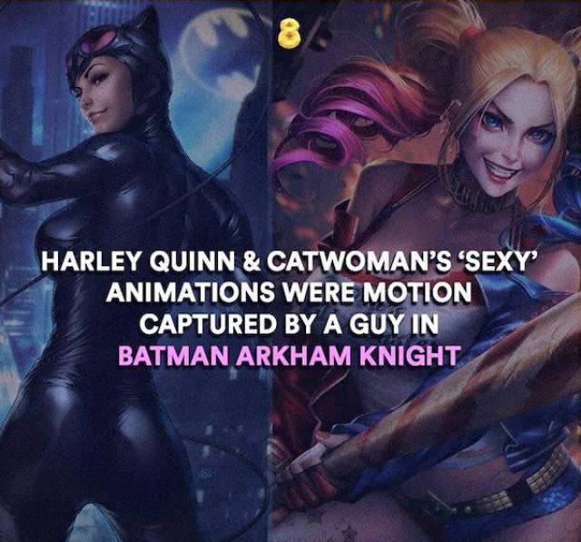 The Gamers - Harley Quinn & Catwoman'S 'Sexy' Animations Were Motion Captured By A Guy In Batman Arkham Knight