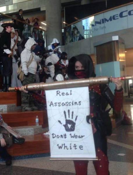 real assassins don t wear white - Nimecc for fans Real Assassins Don't Wear White