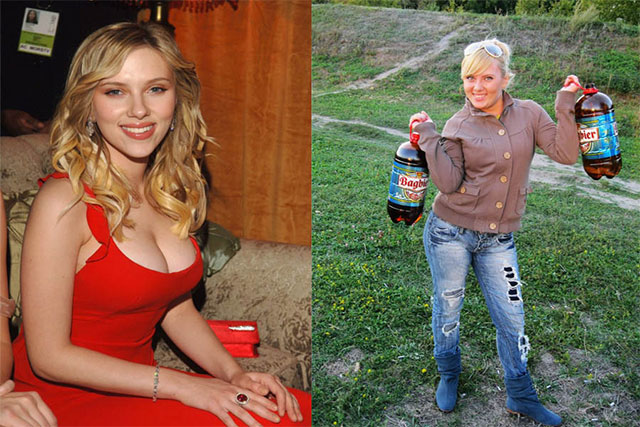 18 Celebrities Before And After Russia