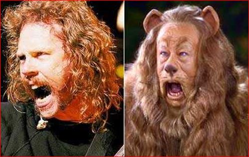 James Hetfield / Cowardly Lion 