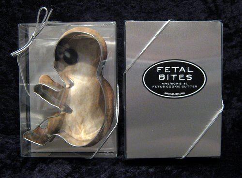 Fetus cookie cutter