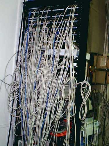 Geek-0-Rama Cable hell !