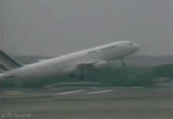 funny plane crash gif - gifbin.com