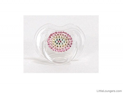 Rainbow Sparkle Silicone Pacifier
