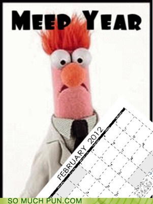 beaker muppets - Meep Year So Much Pun.Com