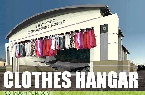vehicle - Grant County International Airport Clothes Hangar So Much Pun.Com