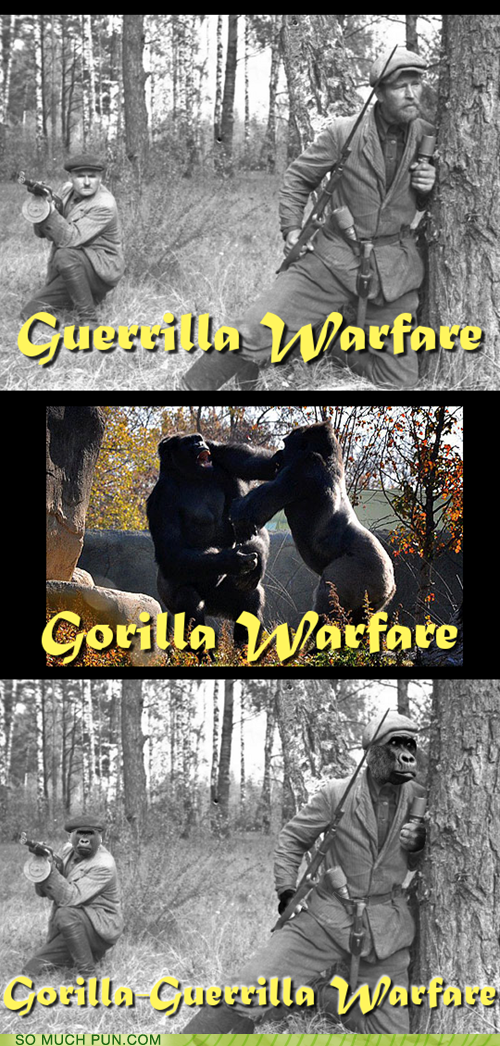 guerrilla warfare jokes - Guerilla Warface Gorilla Warfare GorillaGuerrilla Warfare so Moc Pon Com
