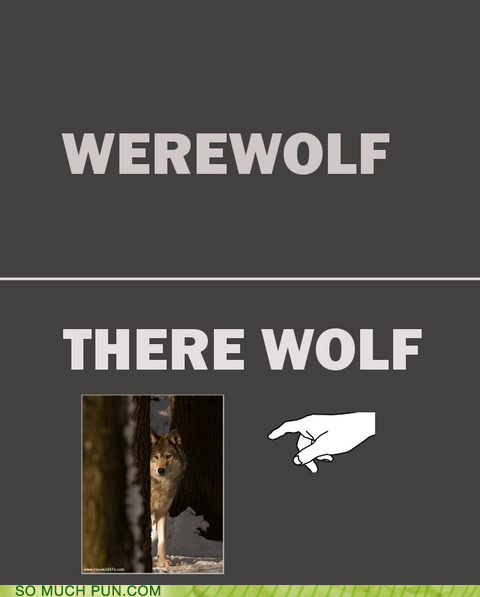 graphics - Werewolf There Wolf So Much Pun.Com