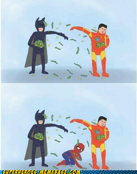 spiderman batman ironman