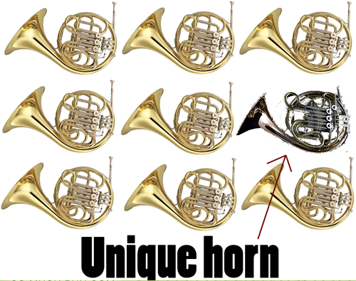 pun horn - Unique horn