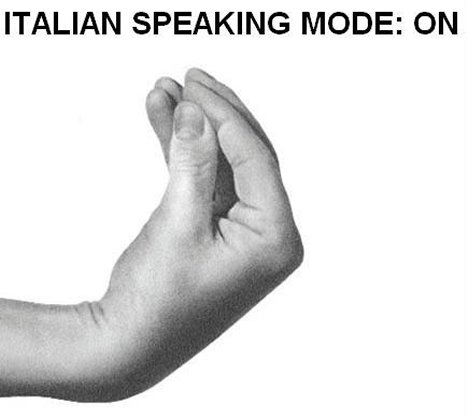 speaks in italian - Italian Speaking Mode On