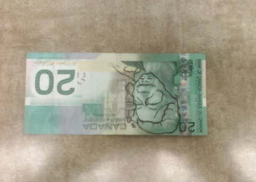 canadian 20 dollar bill - Canada
