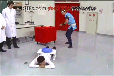 crazy japanese game show gif