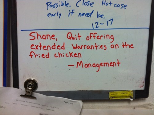 shane walmart memes - Possible. Close Hot case early if need be, 1217 Shane Quit offering extended Warranties on the fried chicken Management