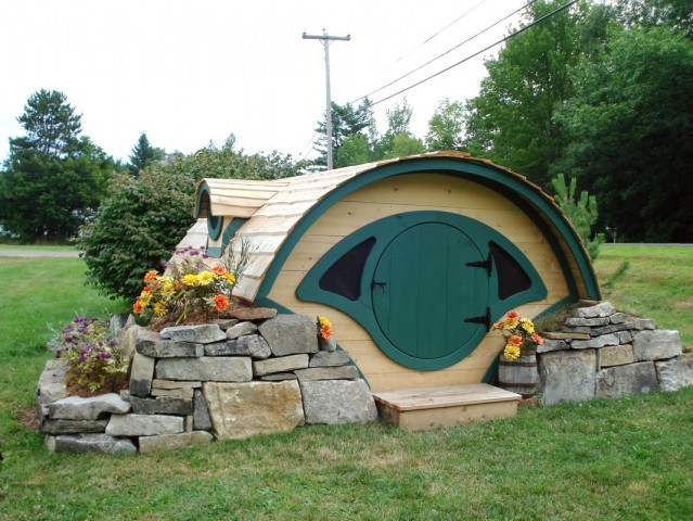 A Hobbit home