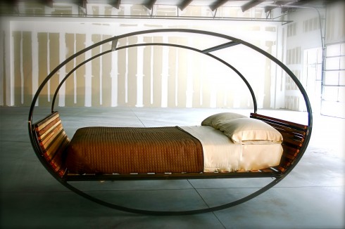 Rocking chair bed