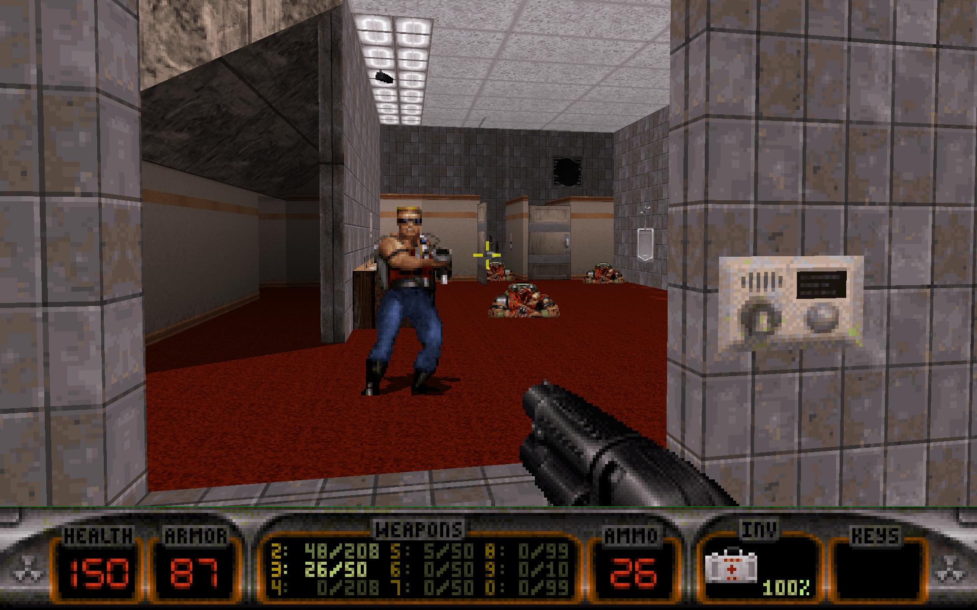 Working mirrors in Duke Nukem, but they can't do it in modern games?