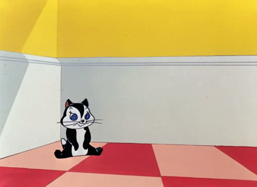 Caturday gif of Pussyfoot from Looney Tunes