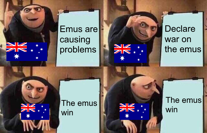 This Despicable Meme Gru All Out of Proportion