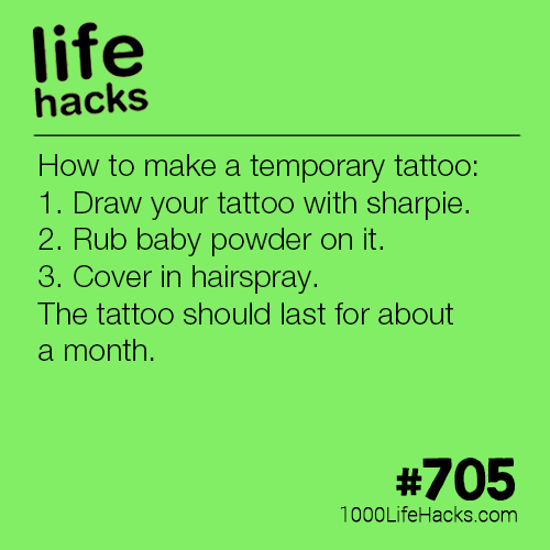 A string of 15 Life Hacks