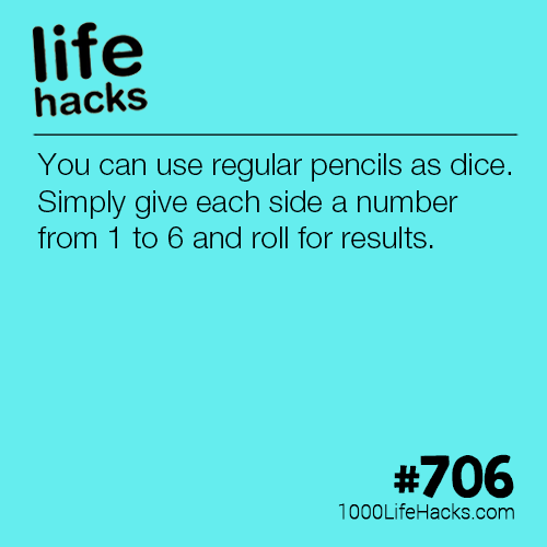 A string of 15 Life Hacks