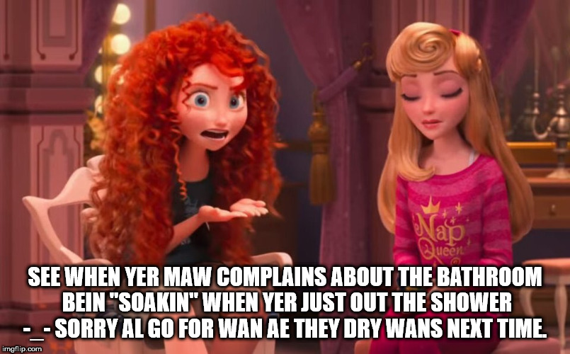 Merida's Scottish Twitter Returns