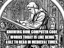 ratramnus of corbie - 2 Ene Knowing How Computer Code Fav Works Today Is Being Able To Read In Medieval Times. Rona
