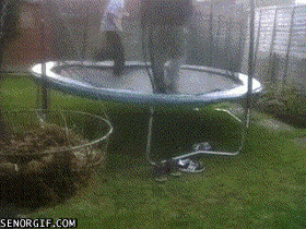 trampoline fails gifs - Senorgif.Com
