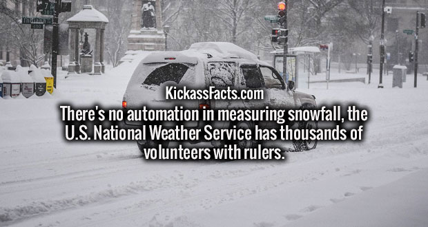 alberta weather now - KickassFacts.com There's no automation in measuring snowfall, the U.S. National Weather Service has thousands of volunteers with rulers.