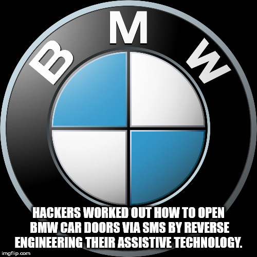 circle - Hackers Worked Out How To Open Bmw Car Doors Via Sms By Reverse Engineering Their Assistive Technology imgflip.com