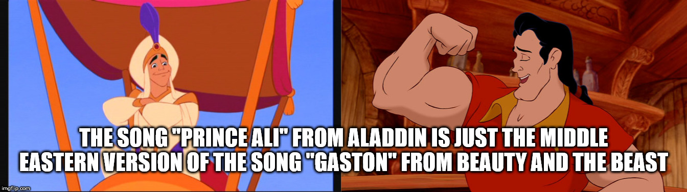 Shower Thoughts - gaston beauty and the beast - The Song