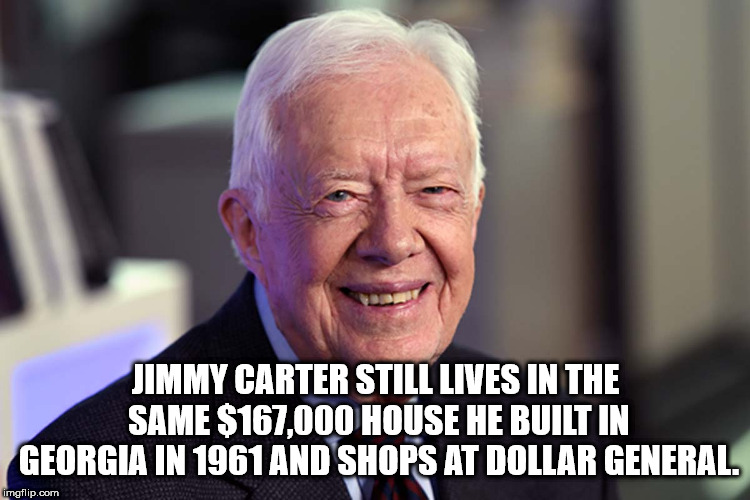 ringo starr tour 2011 - Jimmy Carter Still Lives In The Same $167.000 House He Built In Georgia In 1961 And Shops At Dollar General. imgflip.com