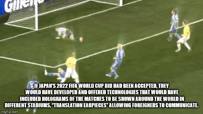 fun facts about the world cup - If Japan'S 2022 Fifa World Cup Bid Had Been Accepted, They Would Have Developed And Offered Technologies That Would Have Lincluded Holograms Of The Matches To Be Shown Around The Worldun Different Stadiums,'Translation Earp