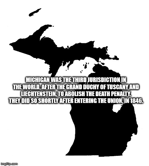 michigan map transparent - Michigan Was The Third Jurisdiction In The World, After The Grand Duchy Of Tuscany And Liechtenstein, To Abolish The Death Penalty They Did So Shortly After Entering The Union, In 1846. Imelip.com