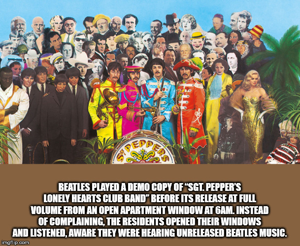 beatles sgt pepper - Beatles Played A Demo Copy Of