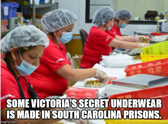 learning - Some Victoria'S Secret Underwear Is Made In South Carolina Prisons. imgflip.com